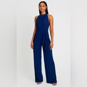 Elegant Blue Jumpsuit